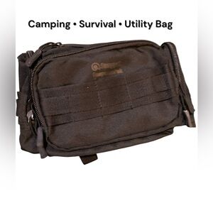 Survival Utility Belt Bag - Black